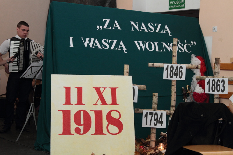 Apel z okazji 11 listopada r.szk. 2013/2014 autor: ZST Kolno, LO Kolno, LP Kolno 