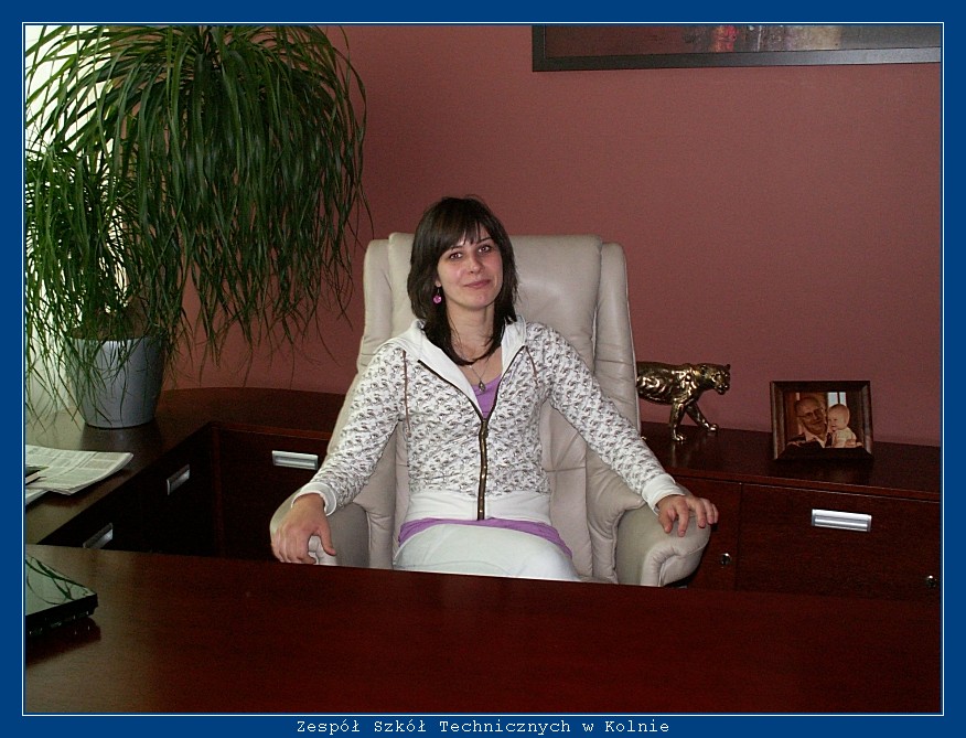 Wizyta uczni�w ZST Kolno w Banku Sp�dzielczym w Kolnie autor: ZST Kolno, LO Kolno, LP Kolno 