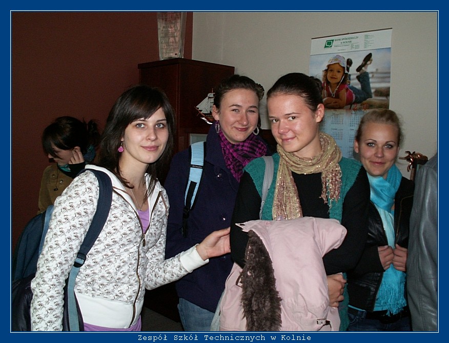 Wizyta uczni�w ZST Kolno w Banku Sp�dzielczym w Kolnie autor: ZST Kolno, LO Kolno, LP Kolno 
