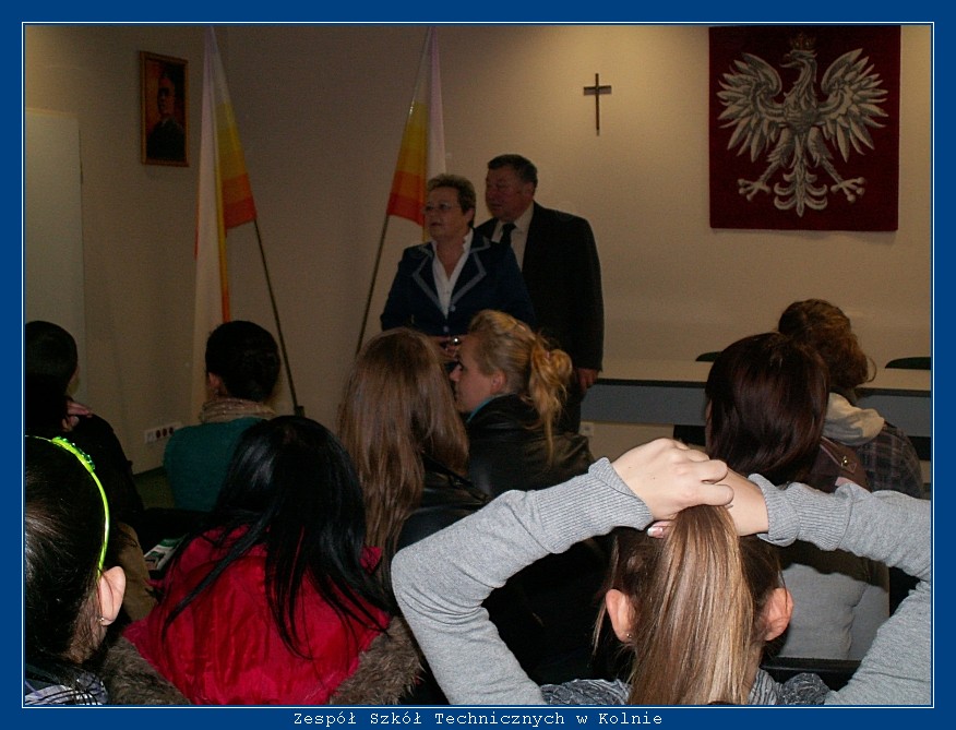 Wizyta uczni�w ZST Kolno w Banku Sp�dzielczym w Kolnie autor: ZST Kolno, LO Kolno, LP Kolno 