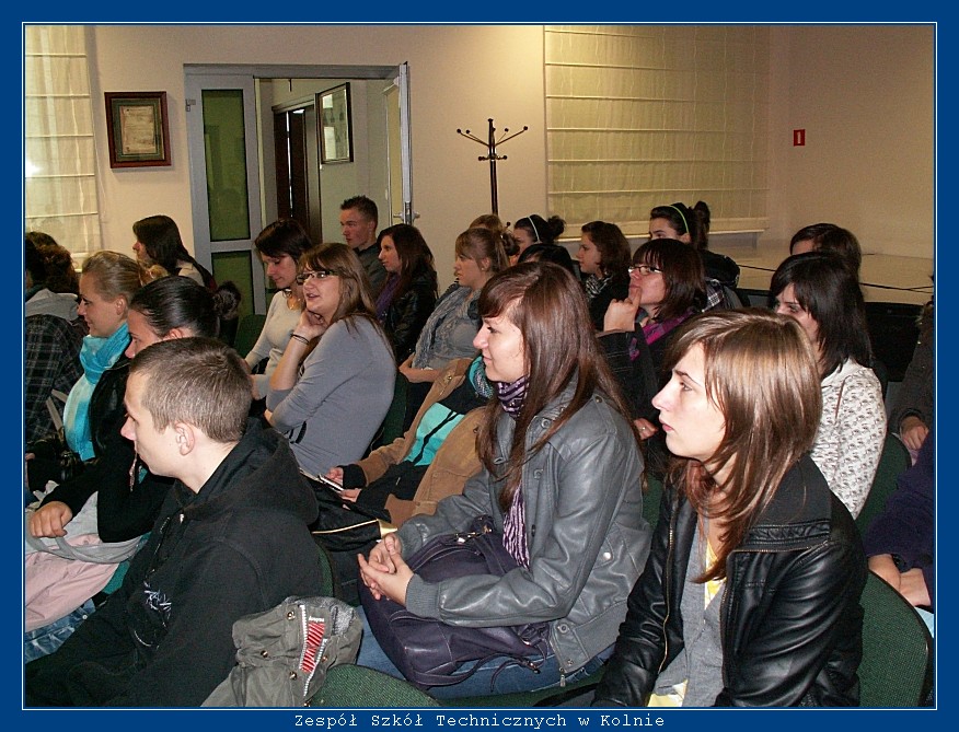 Wizyta uczni�w ZST Kolno w Banku Sp�dzielczym w Kolnie autor: ZST Kolno, LO Kolno, LP Kolno 