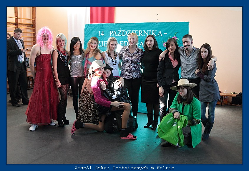 Dzie� Edukacji Narodowej w Zespole Szk� Technicznych- Kolno 2010r. Dzie� nauczyciela 2010 autor: ZST Kolno, LO Kolno, LP Kolno 