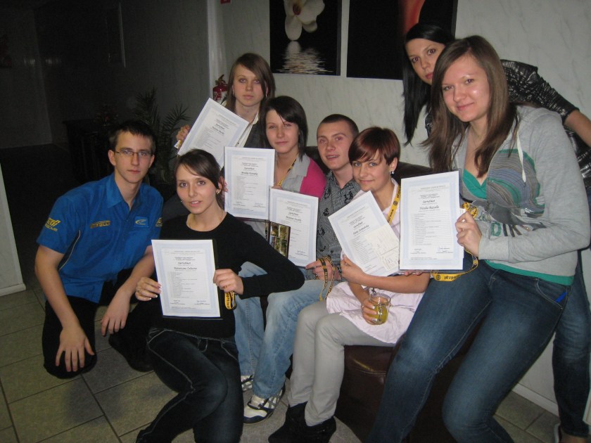 EuroWeek- szko�a lider�w, ob�z szkoleniowy -ZST w Kolnie 2010
 autor: ZST Kolno, LO Kolno, LP Kolno 