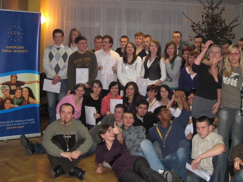EuroWeek- szko�a lider�w, ob�z szkoleniowy -ZST w Kolnie 2010
 autor: ZST Kolno, LO Kolno, LP Kolno 