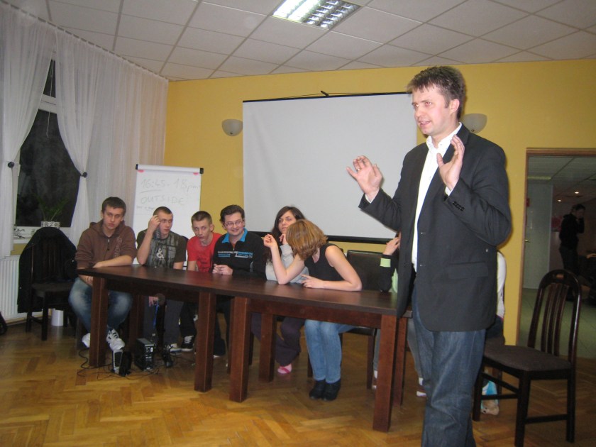 EuroWeek- szko�a lider�w, ob�z szkoleniowy -ZST w Kolnie 2010
 autor: ZST Kolno, LO Kolno, LP Kolno 