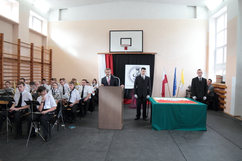 Po�wi�cenie sztandaru ZST 2012
 autor: ZST Kolno, LO Kolno, LP Kolno 