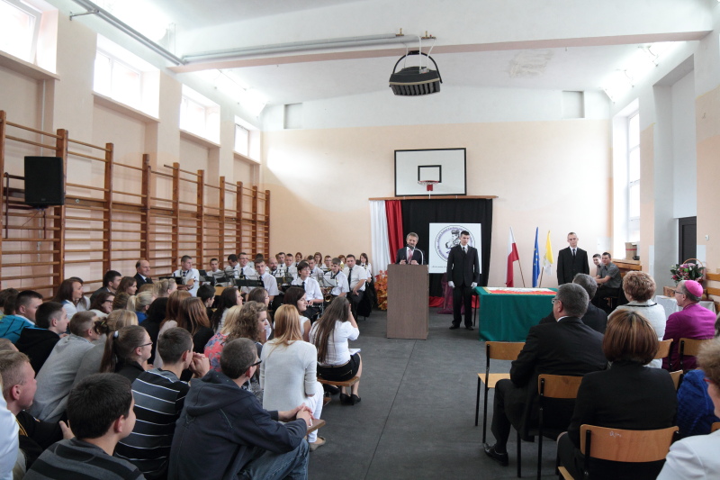 Po�wi�cenie sztandaru ZST 2012
 autor: ZST Kolno, LO Kolno, LP Kolno 