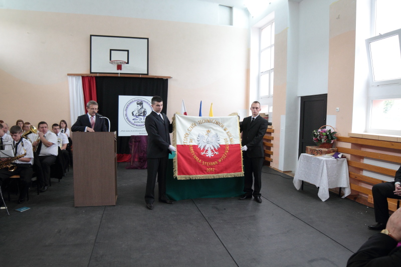 Po�wi�cenie sztandaru ZST 2012
 autor: ZST Kolno, LO Kolno, LP Kolno 