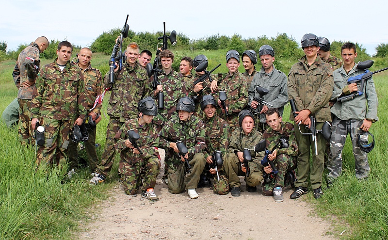 Wycieczka 1TM Pi�tnica- Forty- Paintball 2012 autor: ZST Kolno, LO Kolno, LP Kolno 