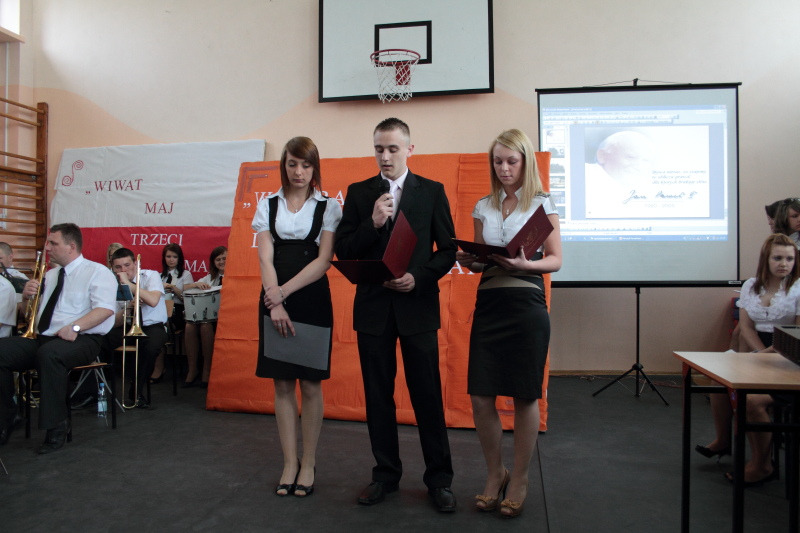 Po�egnanie klas maturalnych w ZST Kolno 2011r autor: ZST Kolno, LO Kolno, LP Kolno 