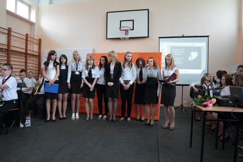 Po�egnanie klas maturalnych w ZST Kolno 2011r autor: ZST Kolno, LO Kolno, LP Kolno 