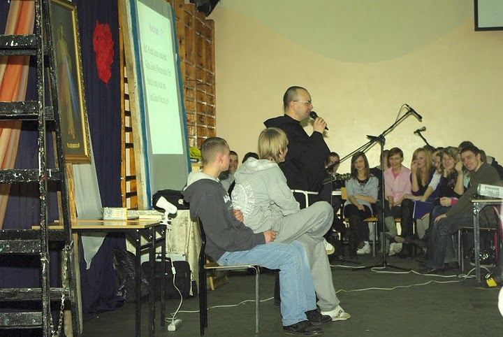 Rekolekcje w Zespole Szk� Technicznych w Kolnie 2011 r. autor: ZST Kolno, LO Kolno, LP Kolno 