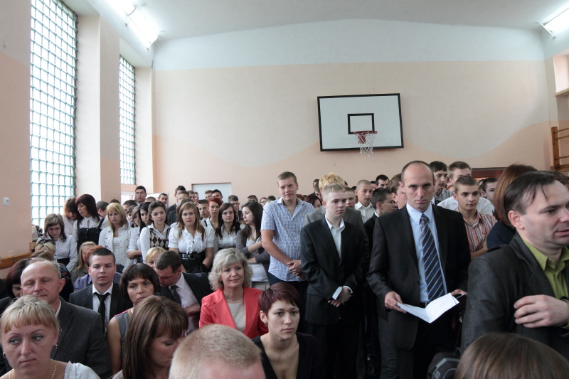 Rozpocz�cie roku szkolnego 2011/2012 autor: ZST Kolno, LO Kolno, LP Kolno 