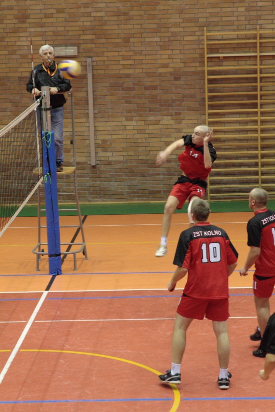 III Edycja Powiatowych Rozgrywek Pi�ki Siatkowej mecz ZST Kolno - Ma�y P�ock 2008r.
 autor: ZST Kolno, LO Kolno, LP Kolno 