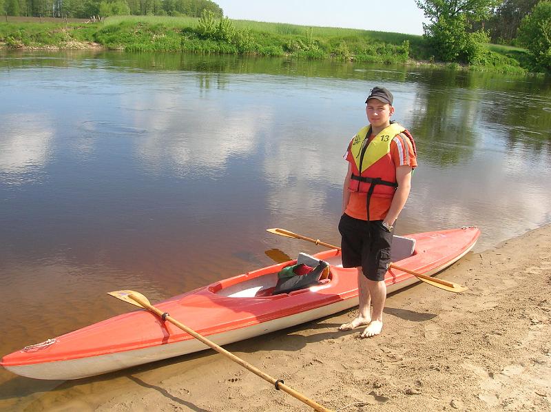 Sp�yw kajakowy 2008- ZST Kolno
 autor: ZST Kolno, LO Kolno, LP Kolno 