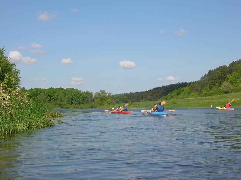 Sp�yw kajakowy 2008- ZST Kolno
 autor: ZST Kolno, LO Kolno, LP Kolno 