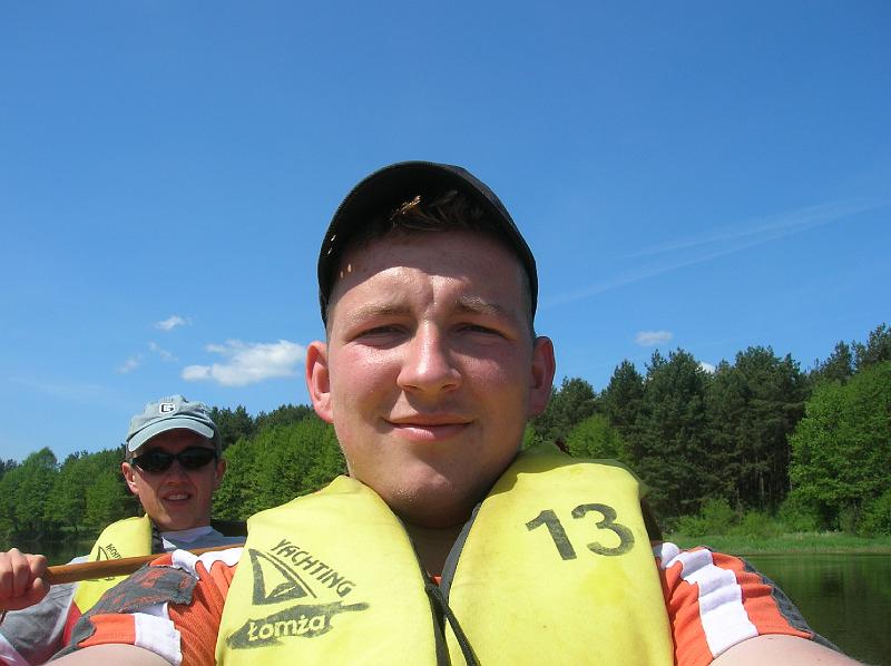 Sp�yw kajakowy 2008- ZST Kolno
 autor: ZST Kolno, LO Kolno, LP Kolno 